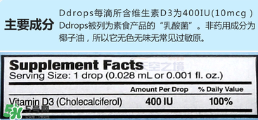 ddrops d3有副作用嗎？ddrops d3有不良反應(yīng)嗎？