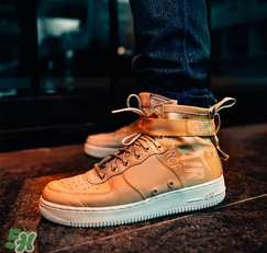 nike sf af1 mid空軍一號(hào)蘑菇色上腳效果怎么樣？