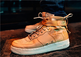 nike sf af1 mid空軍一號蘑菇色上腳效果怎么樣？