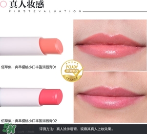 佰草集口紅怎么樣？佰草集口紅色號試色