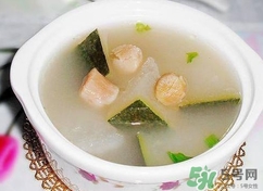 孕婦能喝冬瓜湯嗎？懷孕可以喝冬瓜湯嗎