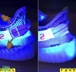 adidas yeezy 350 v2 boost zebra白斑馬真假怎么分辨？