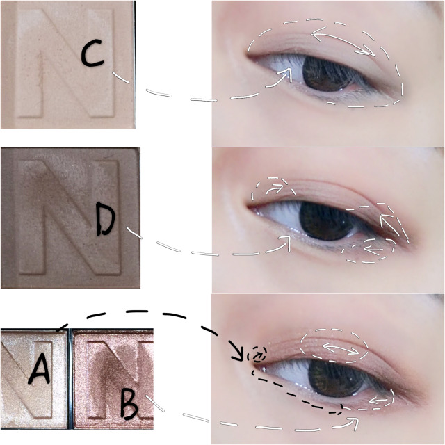 novo眼影好用嗎？novo眼影試色與用法