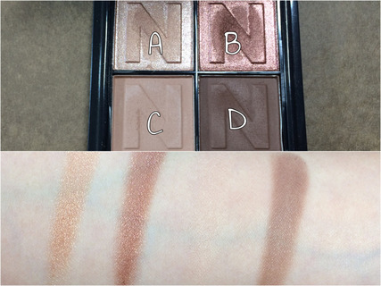 novo眼影好用嗎？novo眼影試色與用法