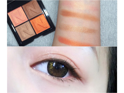 novo眼影好用嗎？novo眼影試色與用法