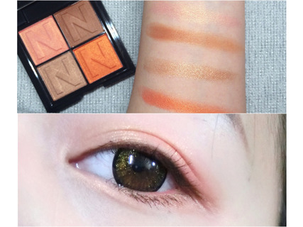 novo眼影好用嗎？novo眼影試色與用法