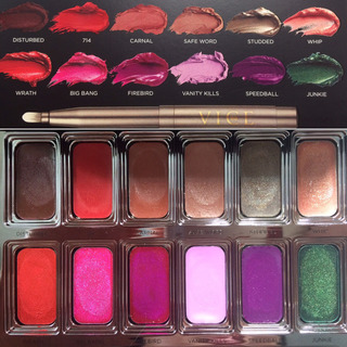 Urban Decay唇彩盤試色_怎么樣 Urban Decay唇彩盤試色_怎么樣