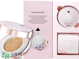 merbliss婚紗氣墊怎么樣？merbliss婚紗氣墊bb色號試色