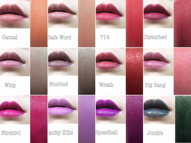 Urban Decay唇彩盤試色_怎么樣 Urban Decay唇彩盤試色_怎么樣