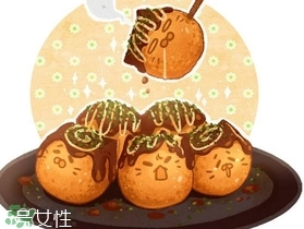 章魚燒是哪個(gè)國家的小吃？章魚燒上面的皮是什么