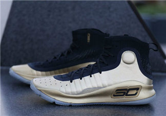 under armour curry4 parade怎么樣？庫里第四代戰(zhàn)靴金屬色細節(jié)照片