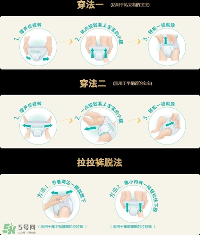 拉拉褲怎么穿？拉拉褲使用方法