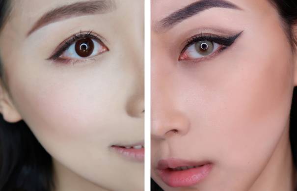 日韓妝容和歐美妝容哪個好看_畫法步驟圖解 日韓妝容和歐美妝容哪個好看_畫法步驟圖解