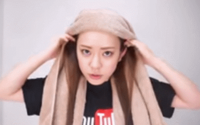 怎么用毛巾包頭發(fā)？如何用毛巾包頭發(fā)圖解