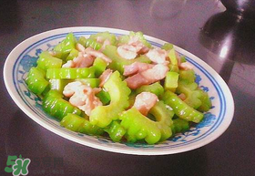苦瓜炒肉能減肥嗎？減肥可以吃苦瓜炒肉嗎？