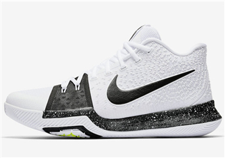 nike kyrie 3黑白配色多少錢？耐克歐文3代黑白配色專柜價(jià)格