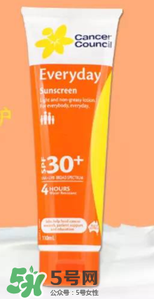 茜茜爾防曬霜怎么選？Cancer Council防曬霜系列介紹 