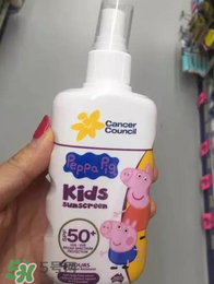 Cancer Council茜茜爾防曬霜孕婦能用嗎_安全嗎？