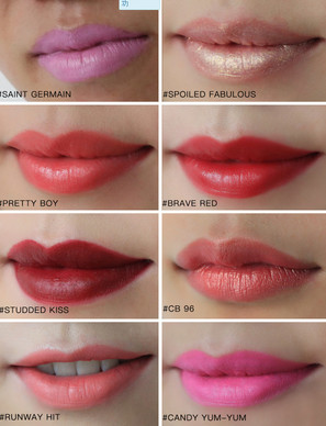 mac口紅試色大全 MAC限量版128色唇膏試色 mac口紅試色大全 MAC限量版128色唇膏試色