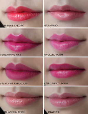 mac口紅試色大全 MAC限量版128色唇膏試色 mac口紅試色大全 MAC限量版128色唇膏試色