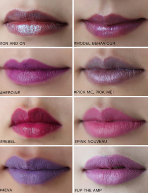 mac口紅試色大全 MAC限量版128色唇膏試色 mac口紅試色大全 MAC限量版128色唇膏試色