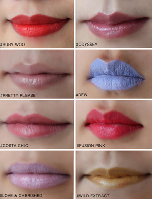 mac口紅試色大全 MAC限量版128色唇膏試色 mac口紅試色大全 MAC限量版128色唇膏試色