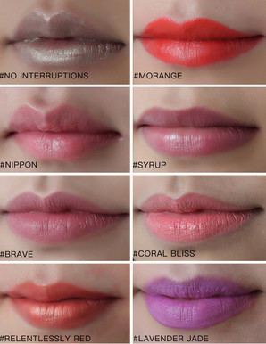 mac口紅試色大全 MAC限量版128色唇膏試色 mac口紅試色大全 MAC限量版128色唇膏試色