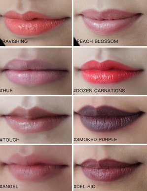 mac口紅試色大全 MAC限量版128色唇膏試色 mac口紅試色大全 MAC限量版128色唇膏試色