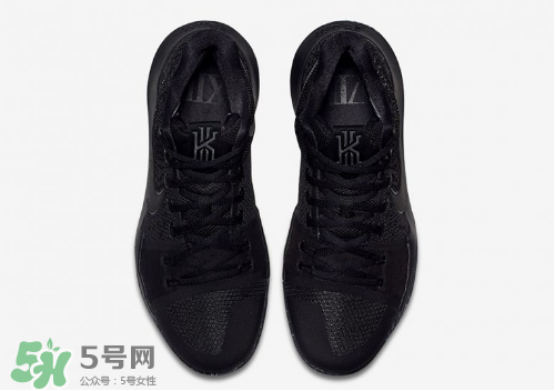 nike kyrie 3 triple black多少錢？耐克歐文3代純黑配色專柜價(jià)格
