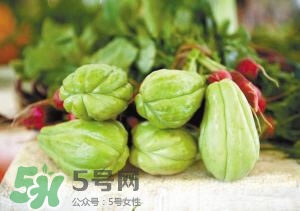 佛手瓜孕婦可以吃嗎？佛手瓜與什么食物相克