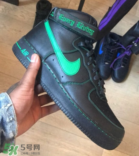 vlone與nike air force 1high聯(lián)名款運(yùn)動鞋配色有哪幾種？