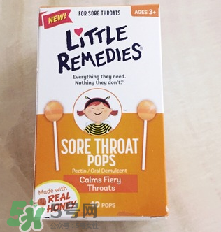 little remedies止咳棒棒糖多大的寶寶可以吃？