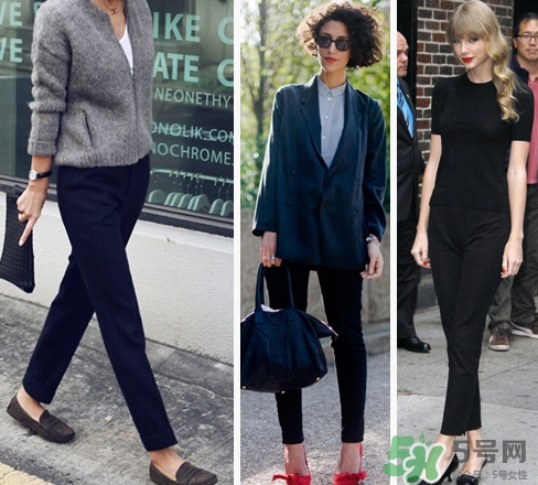 煙管褲怎么搭配？煙管褲搭配什么鞋子