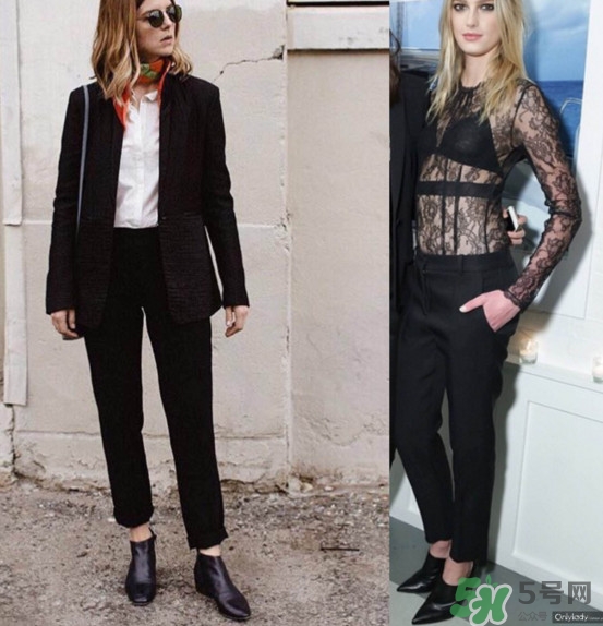 煙管褲怎么搭配？煙管褲搭配什么鞋子