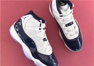 air jordan 11 navy配色怎么樣？aj 11 navy實物細(xì)節(jié)曝光