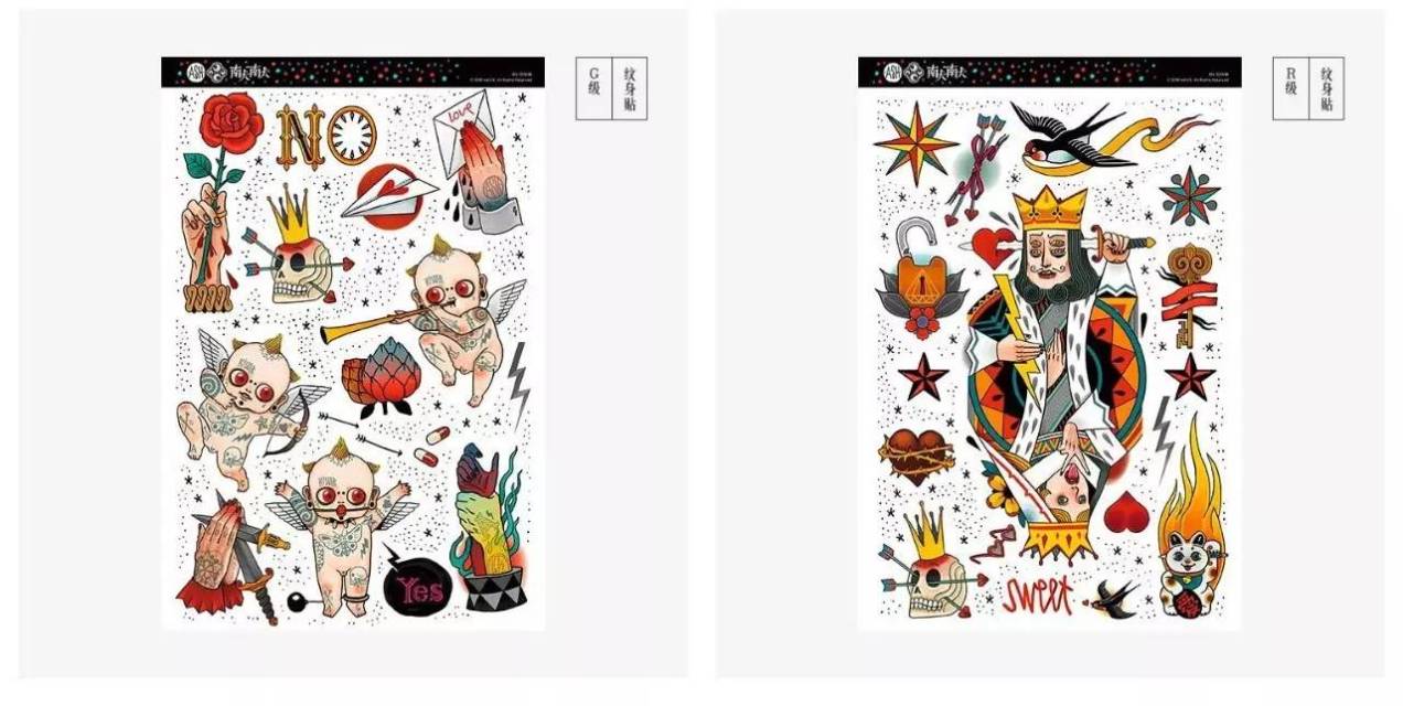 紋身貼紙圖片 紋身貼紙貼哪里保持更久 紋身貼紙圖片 紋身貼紙貼哪里保持更久