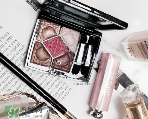 迪奧2017限定五色眼影多少錢？迪奧2017限定五色眼影色號試色