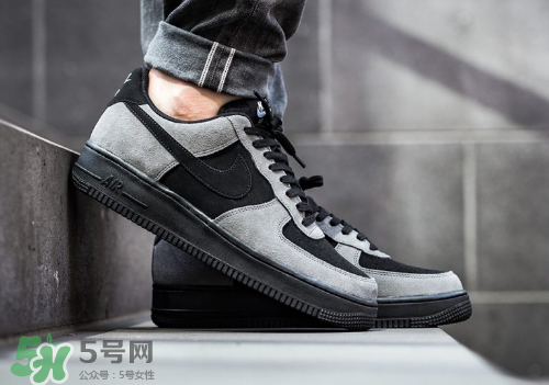 nike air force 1 low黑灰配色上腳怎么樣_好看嗎？