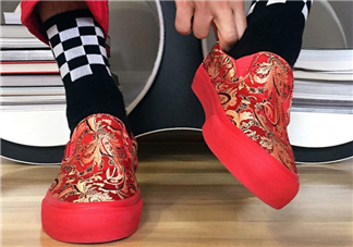 opening ceremony與vans聯(lián)名旗袍系列鞋子上腳效果怎么樣？
