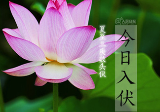 2017年幾月幾號入伏？入伏是幾月幾號2017？