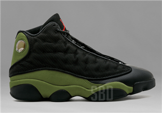 air jordan 13 olive多少錢？aj13橄欖綠配色專柜價(jià)格