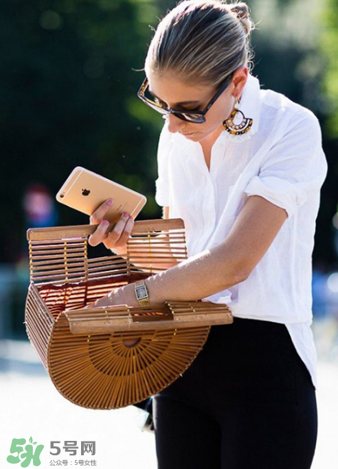 cult gaia竹籃包多少錢？cult gaia竹編包價格