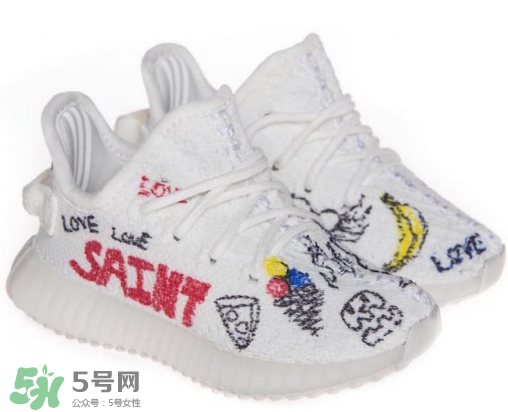 adidas yeezy 350 boost v2兒童定制版在哪買_怎么買？