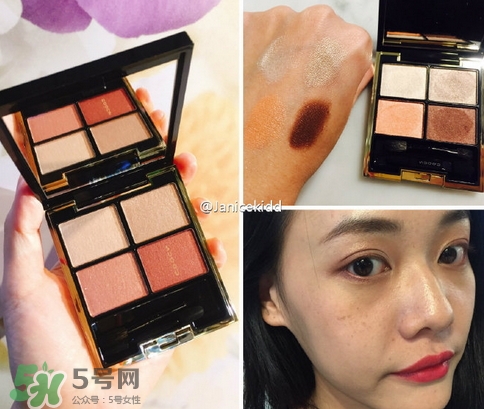 suqqu晶采立體眼彩盤色號_試色圖 suqqu晶采立體眼彩盤色號_試色圖