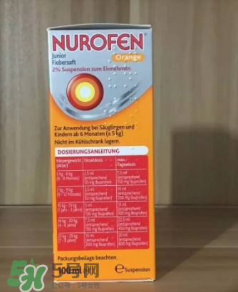 Nurofen諾洛芬退燒糖漿用法用量_說明書 Nurofen諾洛芬退燒糖漿用法用量_說明書