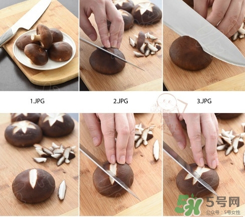 香菇怎么切十字？如何切出漂亮的香菇花兒