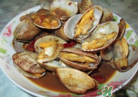 花蛤死了還能炒開口么？花蛤里面的黑色能吃嗎