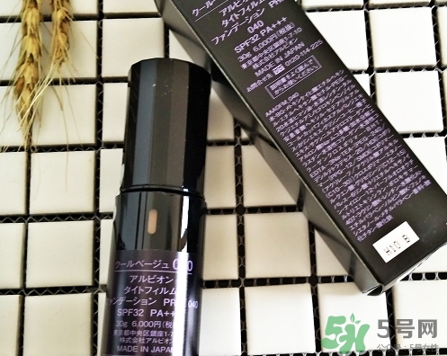 albion奧爾濱小顏粉底霜怎么用？奧爾濱小顏粉底霜色號(hào)