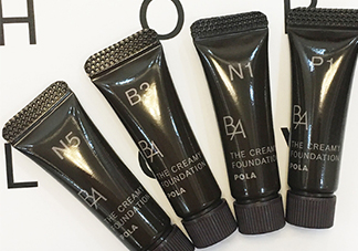 pola黑ba粉底液怎么樣？pola黑ba粉底液色號試色