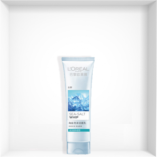 巴黎歐萊雅海鹽泡沫潔面乳(迷迭香凈透型）